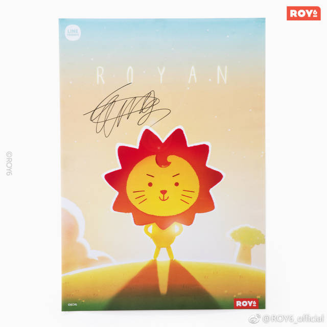 roy6官博分享莱阳照 王源粑粑签名很抢眼