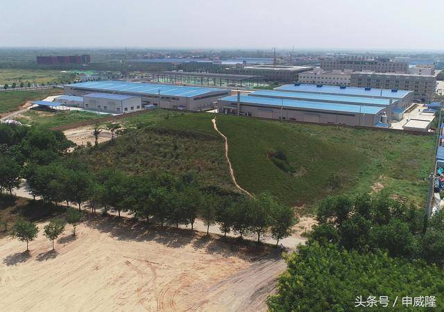 航拍隋恭帝杨侑庄陵:乾陵陪葬墓?祭祀坛遗址?