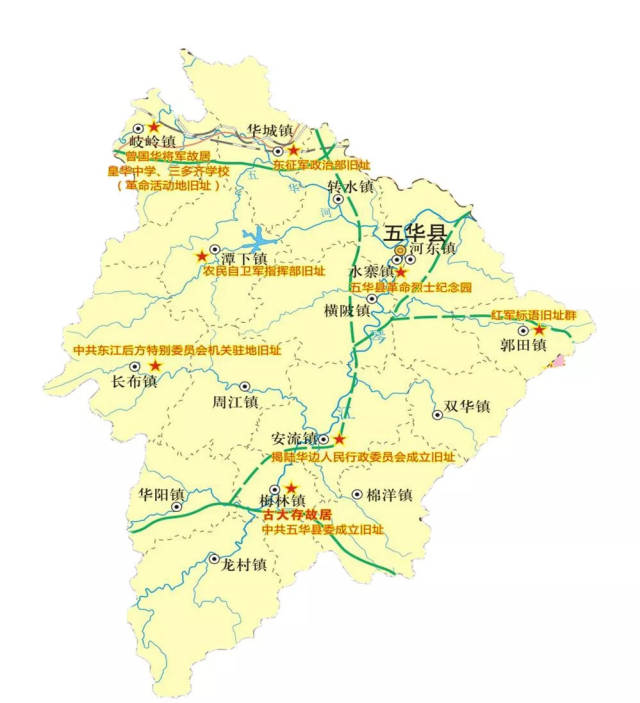 梅州出现一张很特别的地图!