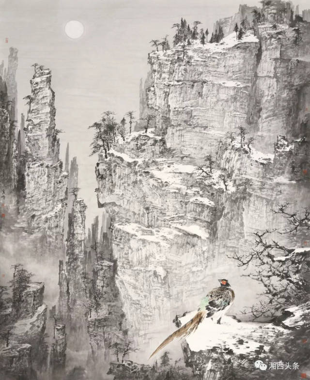《武陵叠玉》获入蜀方知画意浓——全国美术作品展(中国画)最高奖