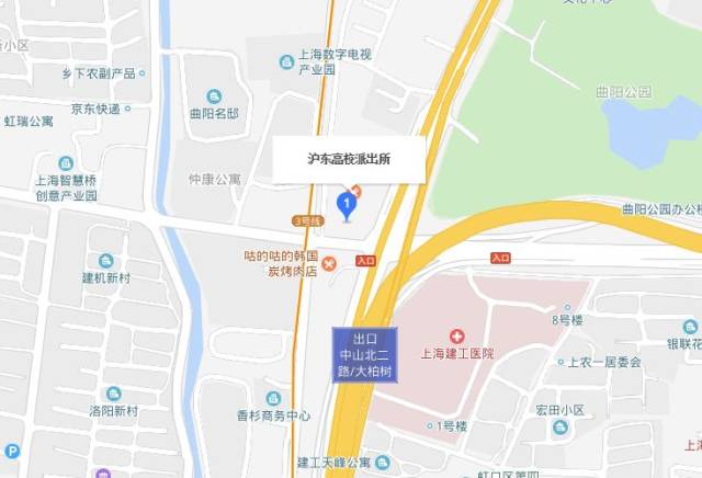 位于广灵四路8号(近中山北一路,该所的管辖范围有:复旦大学,上海财经