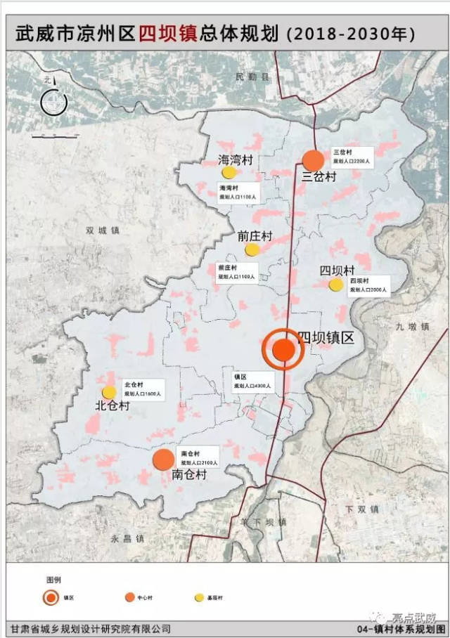 《武威市凉州区四坝镇总体规划(2018-2030年)》(草案)图片