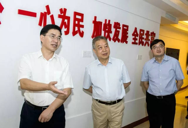 金华市委书记陈龙调研花园