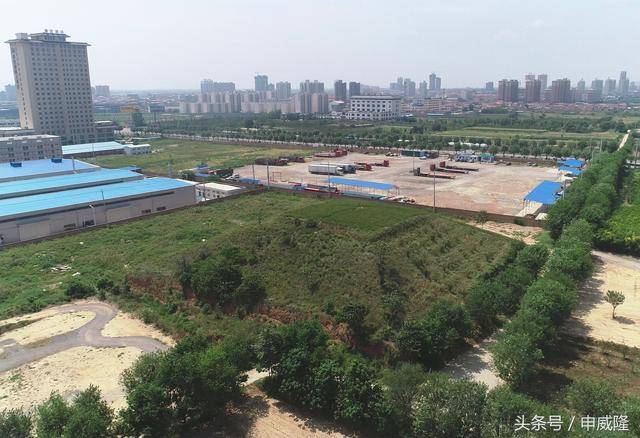 航拍隋恭帝杨侑庄陵:乾陵陪葬墓?祭祀坛遗址?
