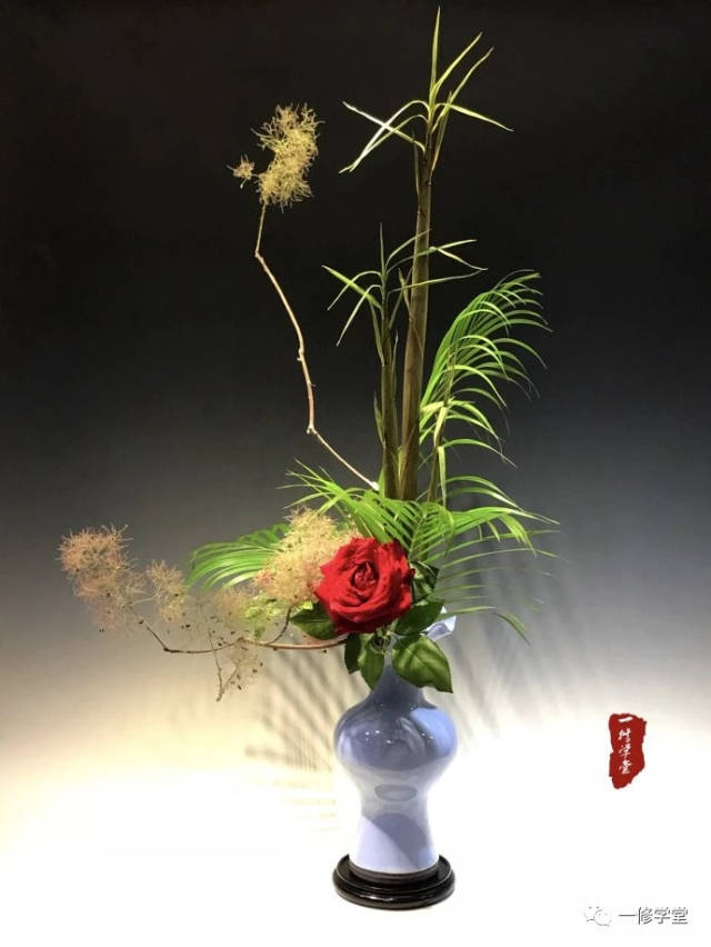 小原流插花 || 入门课花意匠 花型图案例