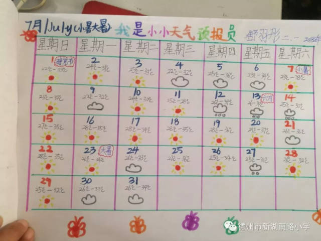 我是小小天气预报员