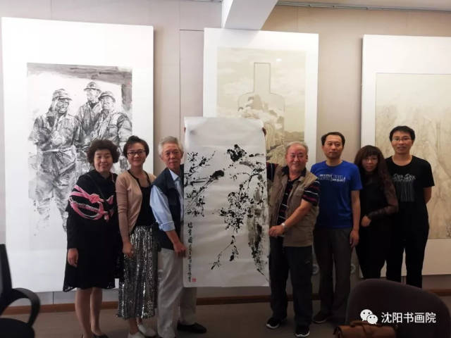 微报道:沈阳书画院,太原画院学术交流展太原展在太原美术馆开幕