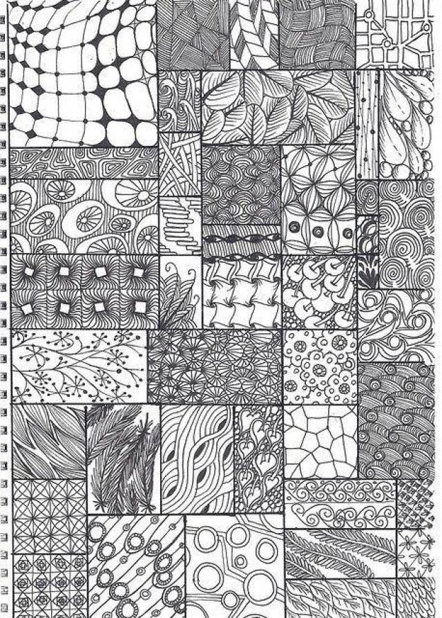 创意儿童画:线描基础线条整理大全资料