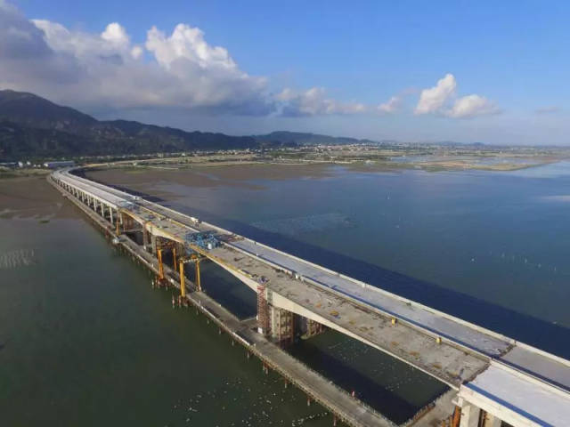 漳州最长跨海大桥年底或通车 漳浦到云霄只需8分钟