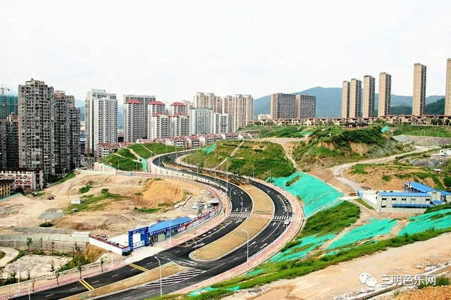 将大大缓解万达广场,碧桂园等周边交通压力,方便了三明市民出行