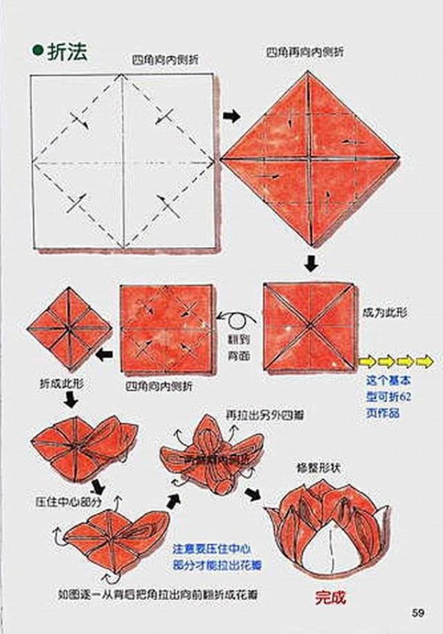 【口布折花】口布(餐巾)的30种创意叠法