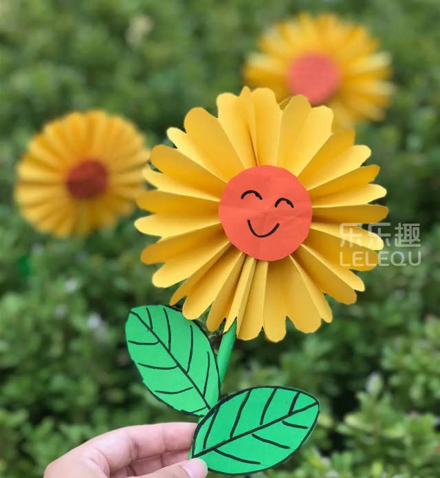 创意手工丨教师节,送给老师一朵充满活力的向日葵!