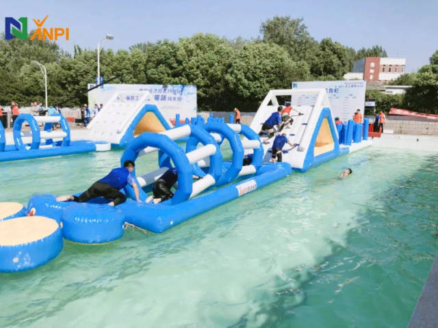 南京经济技术开发区第一届职工"水上趣味闯关赛"终章——冠军席位强者