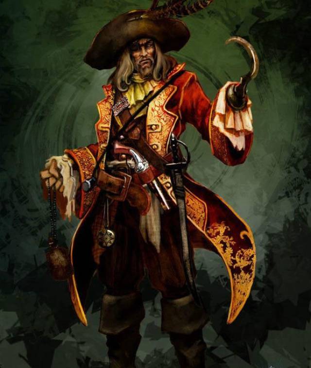 在我们心目中最经典的海盗形象就是一身船长服饰外加独眼的造型,关键