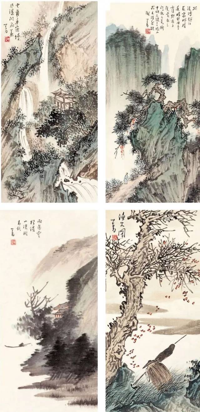 爱新觉罗·溥儒书画作品欣赏