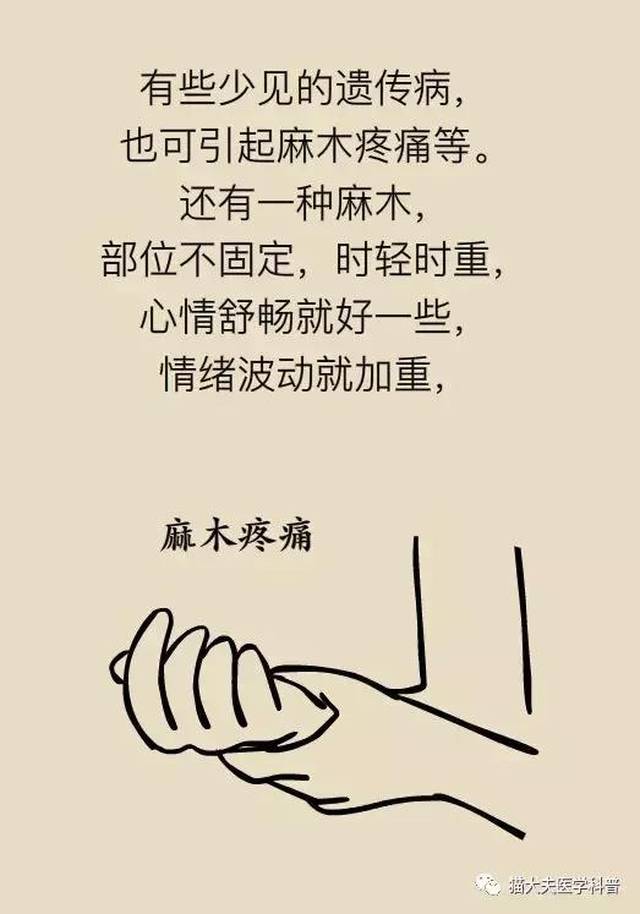 【一图一话】手麻,脚麻,是谁在找你的"麻"烦?