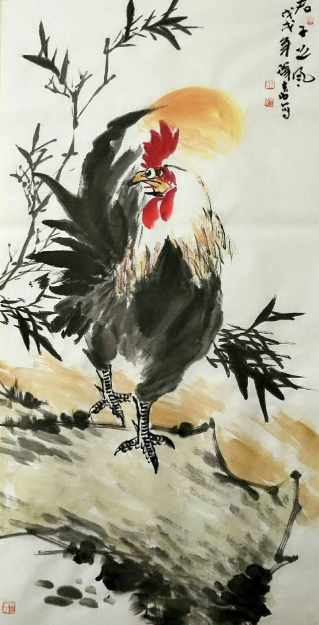 画家王泽喜——中国花鸟画百杰