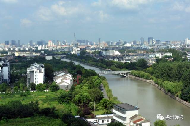 扬州是大运河原点城市,大运河联合申遗牵头城市,南水北调东线工程