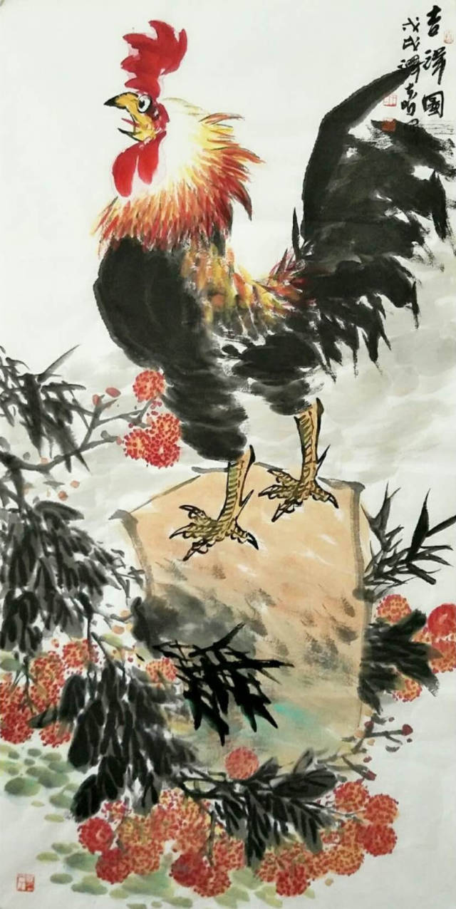 画家王泽喜——中国花鸟画百杰