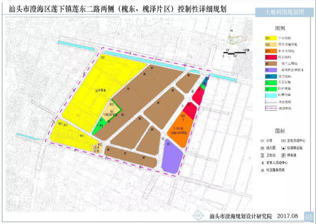 区位及范围:规划区位于澄海莲下镇北侧,规划范围西至莲东一路,东至莲