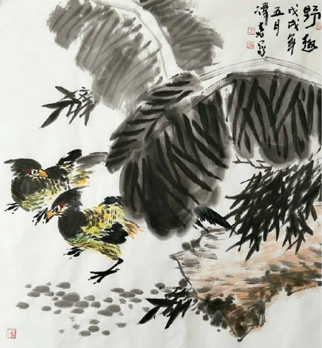 画家王泽喜——中国花鸟画百杰
