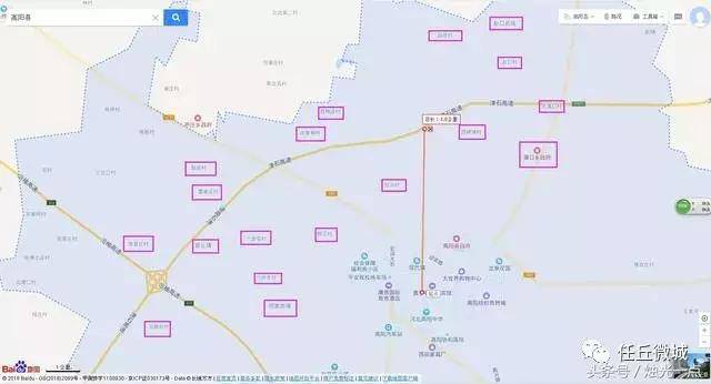 津石高速公路规划详图公布:确定北线方案任丘段全长40