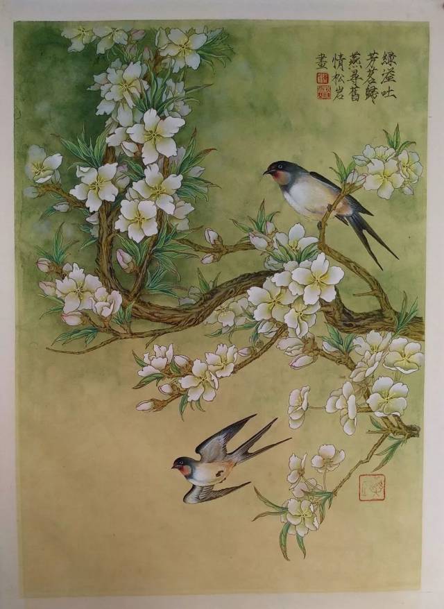 【国画百家】花鸟画精品200副,太美了
