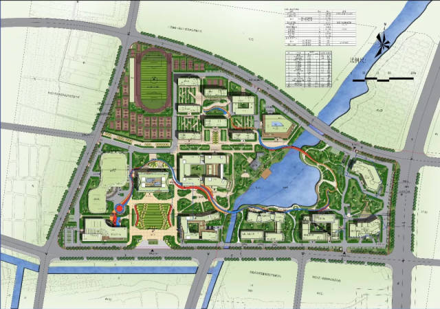 计容用地面积314500㎡(约471亩),总建筑面积 总平图 浙江理工