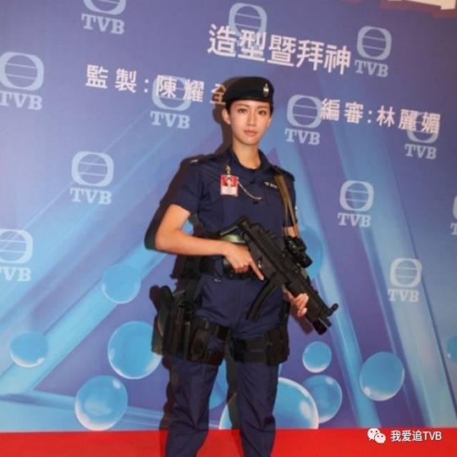 蔡思贝《机场特警》为演特警剪了一头短发!造型曝光!