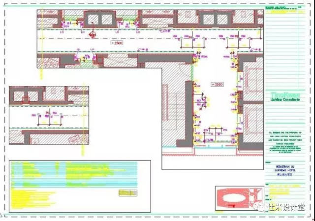 关永权丨酒店灯光照片设计丨cad施工图 方案效果图丨1