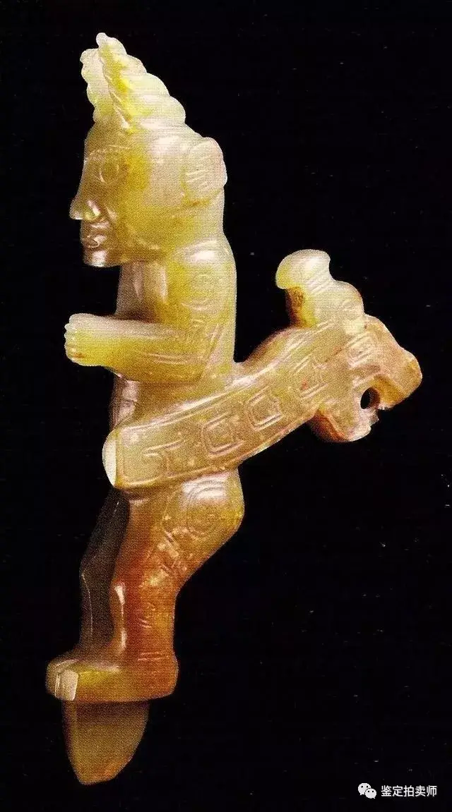 良渚文化玉器古玉纹饰之玉器上的绳纹和扭丝纹欣赏