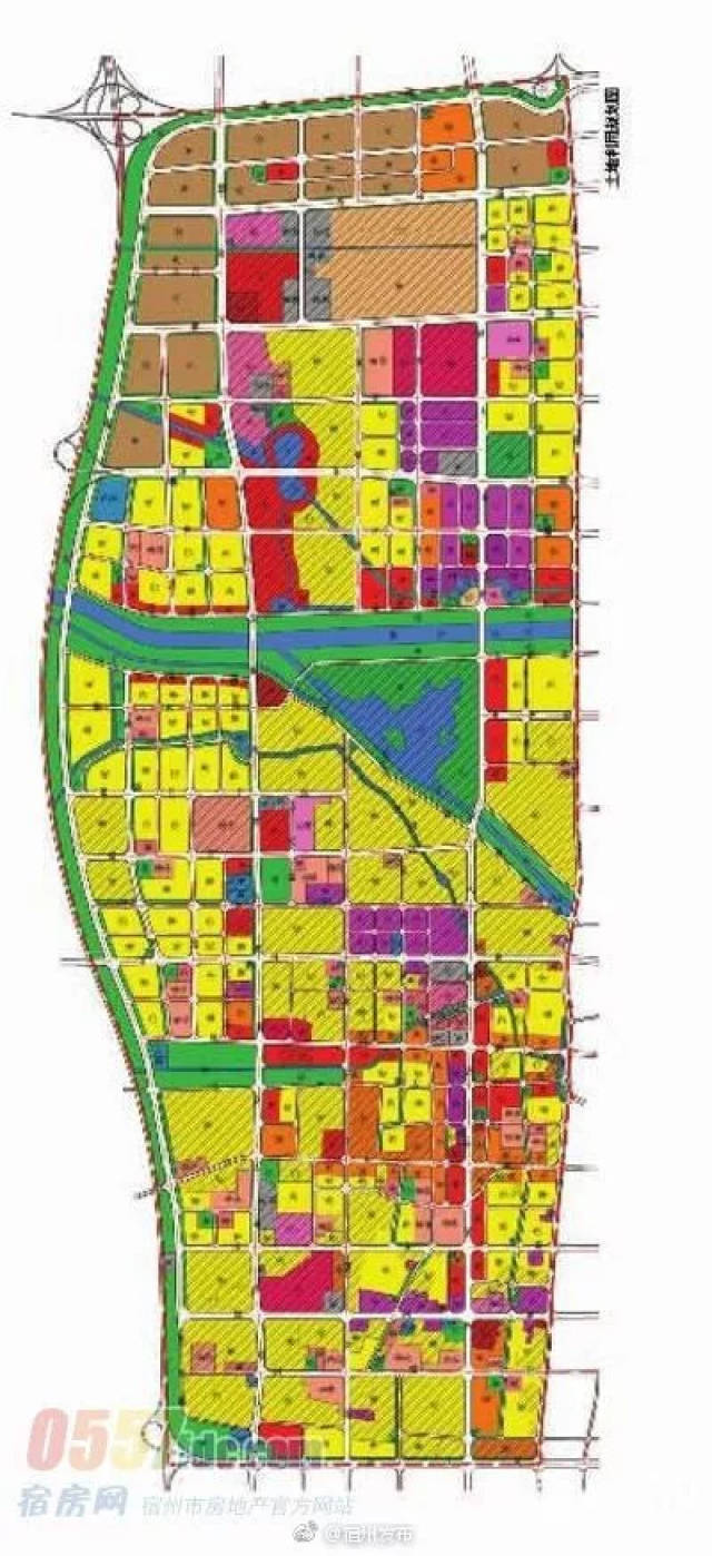 宿州市城西区域控制性详细规划及城市设计出来了,速看