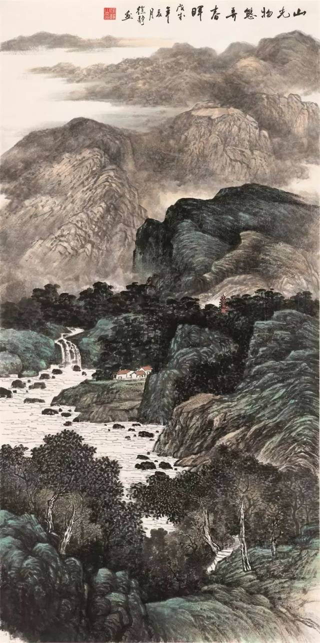 9月16日,山水画研修班正式开课--指导教师李东川,欢迎
