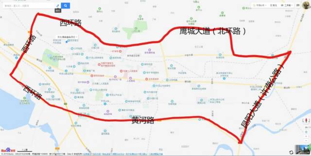 市区鹰城大道(北环路 不含)以南,昆阳大道(许南公路 不含)以西,黄河