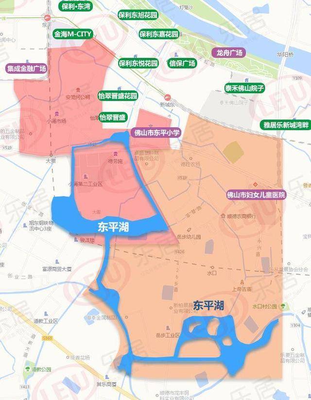 佛山新城新控规:东平湖,学校,地铁……全落实!