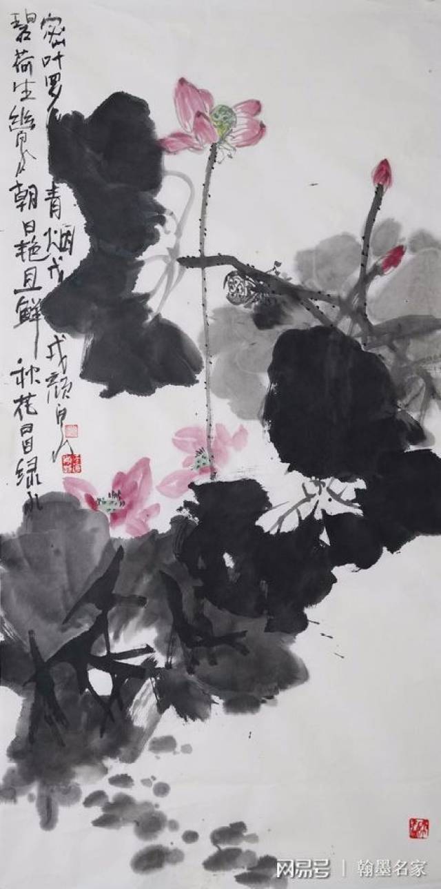 著名画家颜泉 花鸟画艺术作品赏析