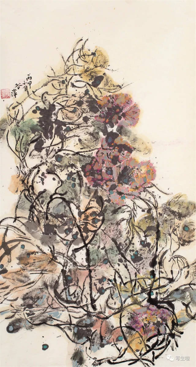 【写生啦】草木风华,独白的美感——女画家谷萍的画