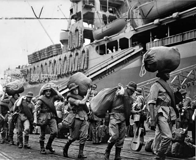 巴西远征军包括了陆军和航空部队,到1945年5月的时候,巴西远征军的