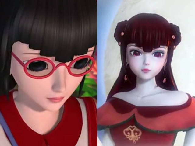 叶罗丽:王默桃花妆毁,齐娜古典美,纱纱居然是个"假"美人!