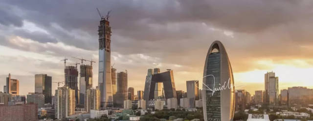 北京市最高的地标建筑中国尊(已封顶)