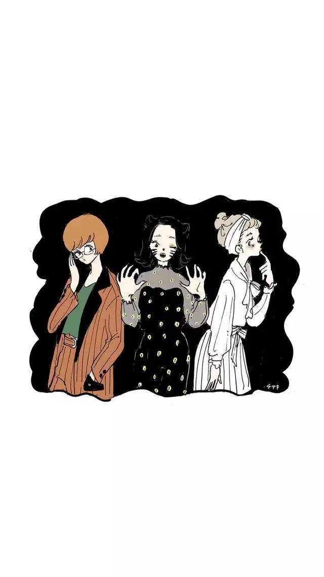 手机竖屏动漫插画小清新壁纸|插画师:chaki