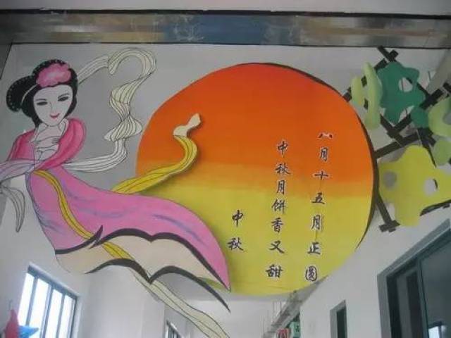 幼儿园中秋节环境布置与创设,可以参考哦!