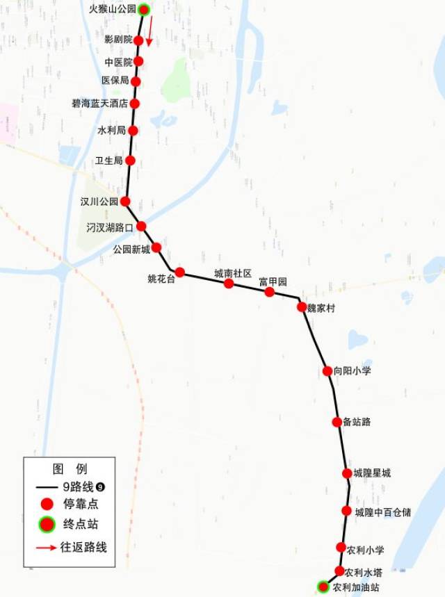2018年汉川最全的公交路线图!值得收藏