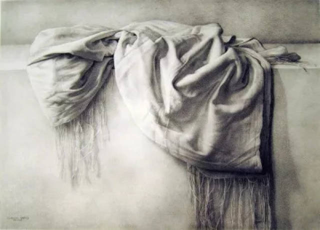 【素描静物衬布】学会了这关键四点,再也不担心素描衬布画不好了