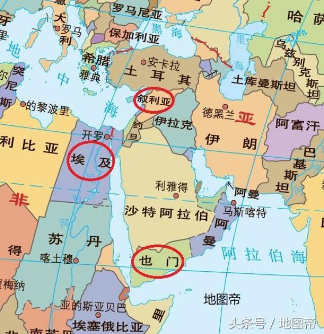 埃及叙利亚也门,三个陆地不相连的国家为何曾经合并?