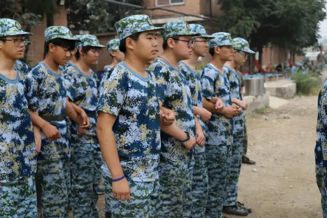 盛华基地:首钢技师学院军训纪实