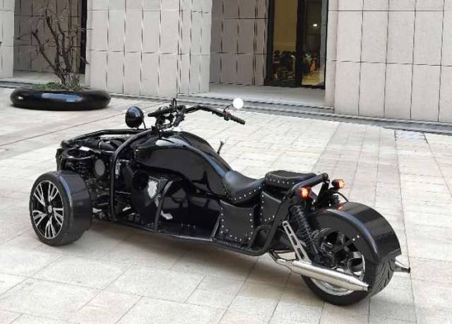 roadever(路威机车)大功率安全机车,倒三轮摩托车安全