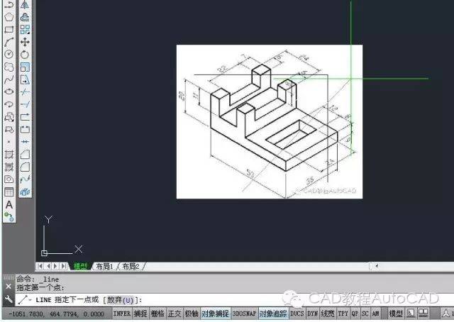 cad画了线但是不显示是什么原因?【autocad教程】