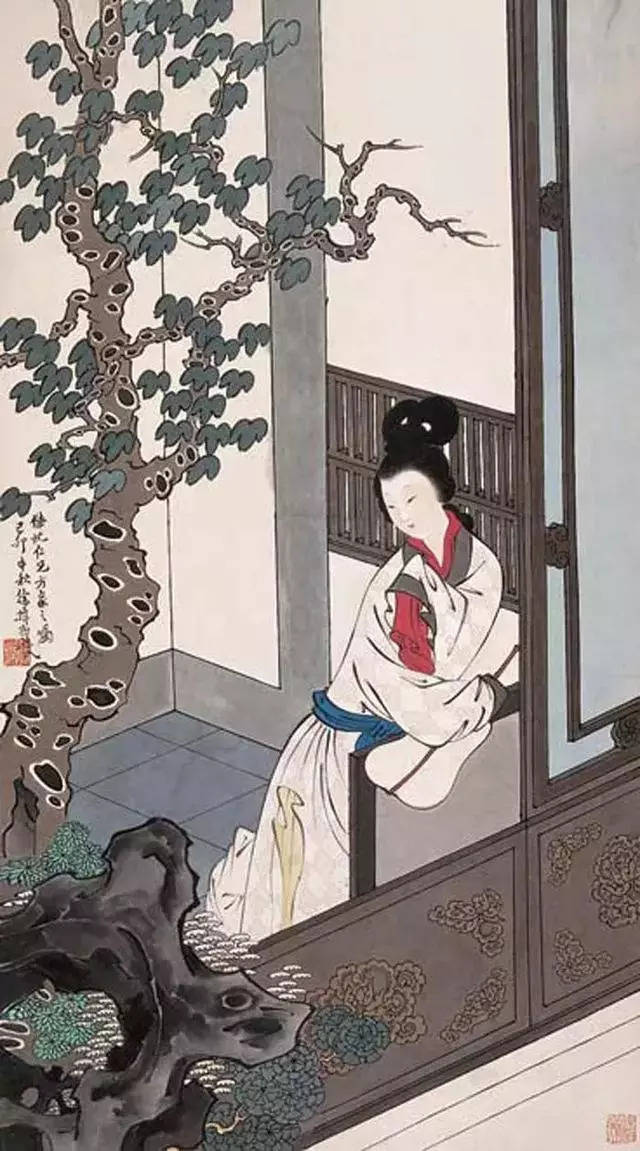 人物画大师——徐燕孙工笔人物画欣赏