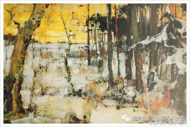 俄罗斯著名画家尼古拉菲钦油画作品赏析(一)